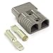 Intella 53154 175 amp Gray Battery Connector with Set of 1/0 Contact Tips