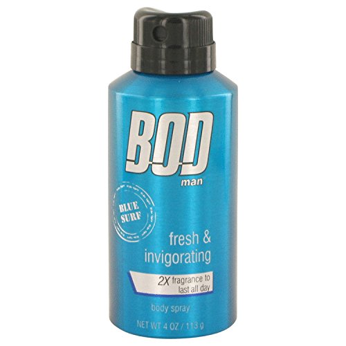 Bod Man Blue Surf Cologne By PARFUMS DE COEUR 4 oz Body spray FOR MEN