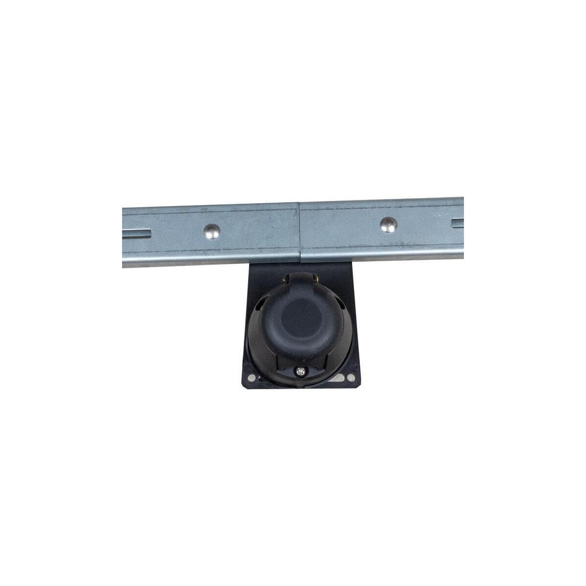 Barra portafanali posteriore per rimorchi lunghezza regolabile 1400-2100 mm completo di cavo a 5 poli da 7 mt e lampadine
