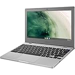 SAMSUNG-Chromebook-4-116-Laptop-Computer-for-Business-Student-Intel-Celeron-N4000-up-to-26GHz-4GB-LPDDR4-RAM-16GB-eMMC-80211ac-WiFi-Bluetooth-Type-C-Platinum-Titan-Chrome-OS