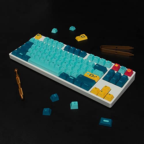 UK Keycaps 138 tasti PBT Cherry Profile ANSI/ISO