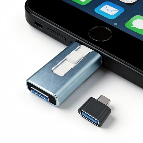 Flash Drive for Phone 256GB, 4...
