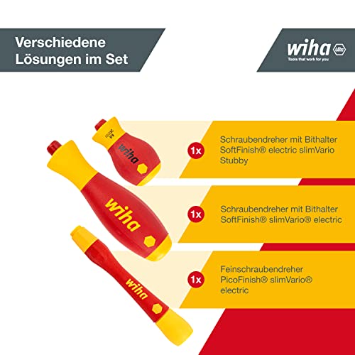 Wiha 7209NK-2002 slimVario Set, Red Yellow, 32 TLG, (43465)