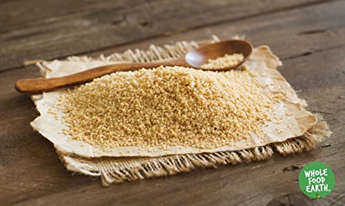 Wholefood Earth Organic Couscous Wholewheat – 1 kg | Raw | GMO Free | Vegan | High Fibre | Certified Organic