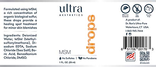 Ultra Aesthetics Msm Drops 1 Fl Oz (28 Ml) #TOP1