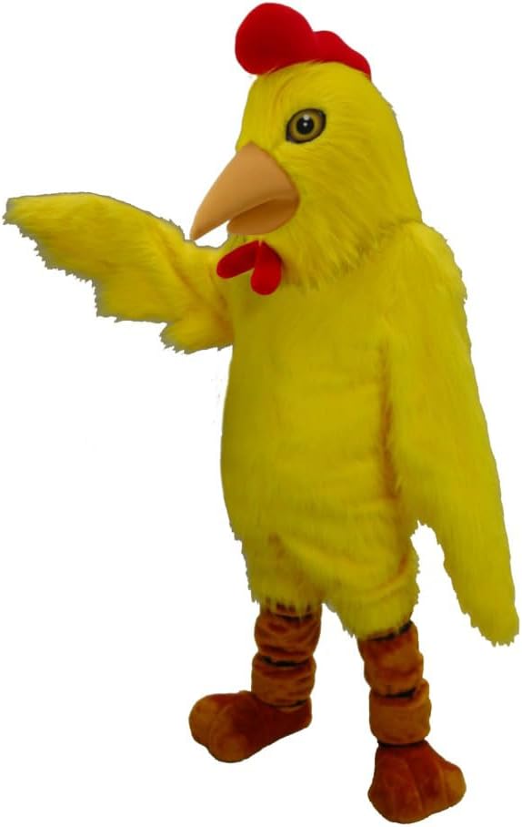 Generic Thermo-lite Yellow Hen Mascot Costume, One Size Fits Most