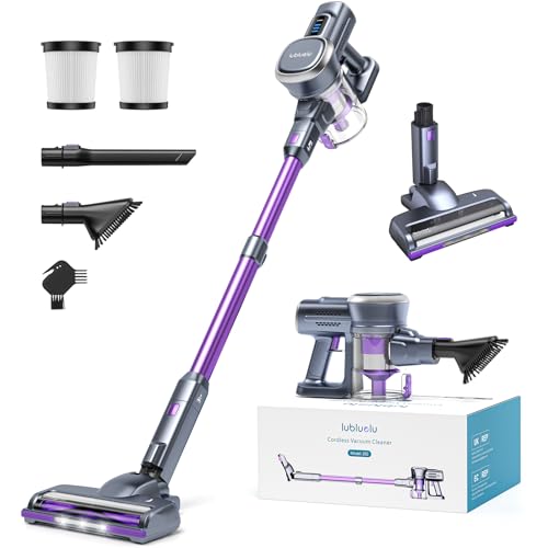 Lubluelu 202 Cordless Stick Vacuum – 235W Brushless Motor