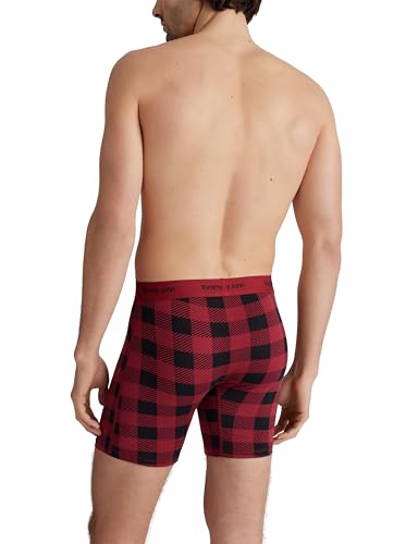 Image of Tommy John Men's Luxe Modal 6 inch Boxer Brief Underwear 3-Pack