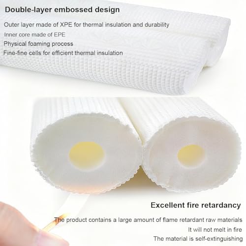 Tubo de espuma aislante impermeable y cubierta protectora 4