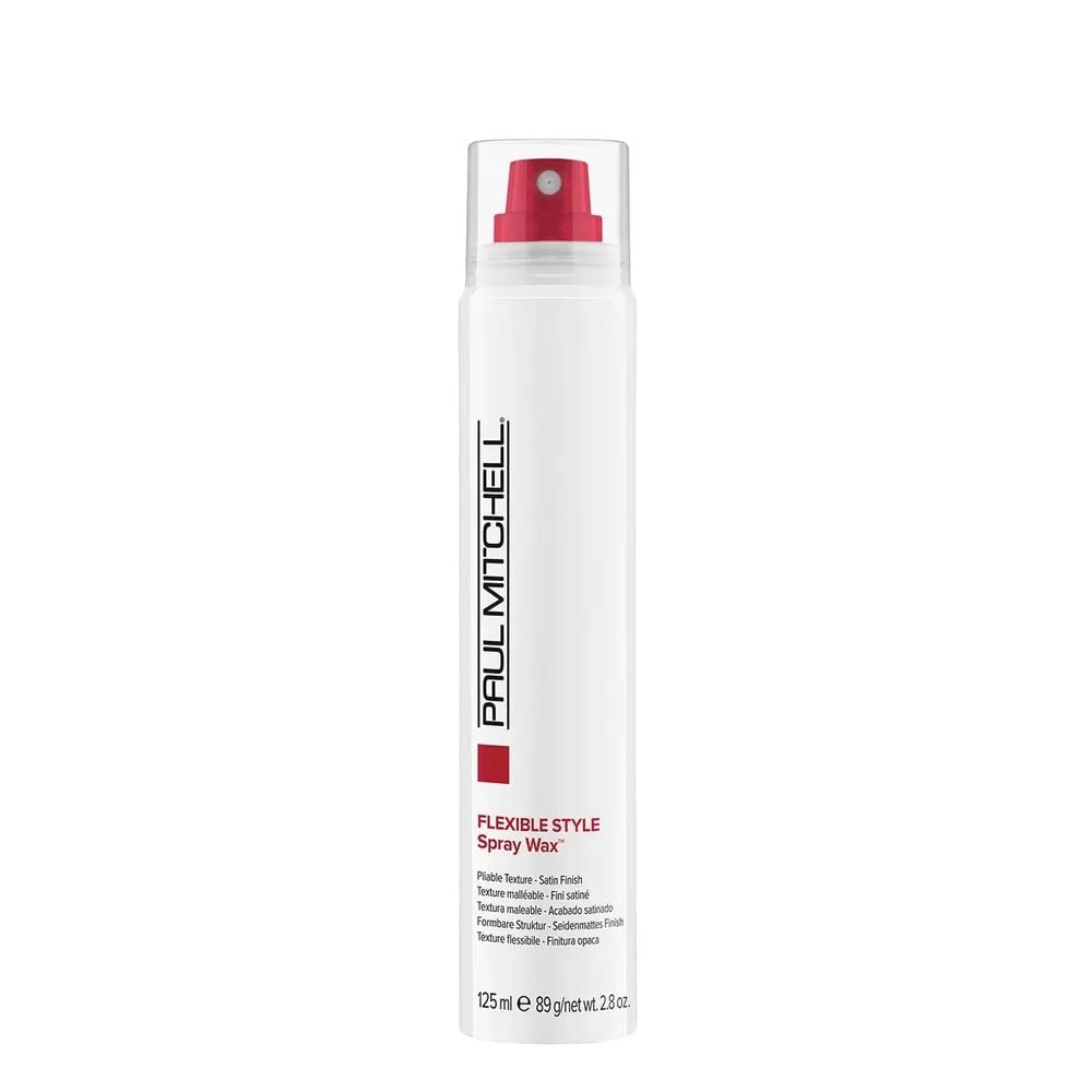 Paul Mitchell Spray Wax, Pliable Texture, Satin Finish, For All Hair Types Especially Fine to Medium