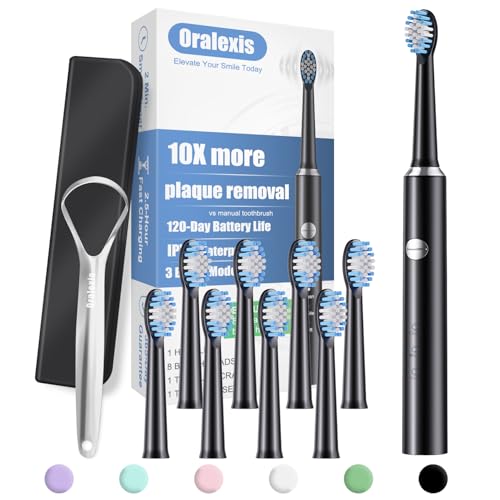 10% Off ORALEXIS Sonic Electric Toothbrush with 8 Heads - Image 2