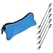 BCP 5pcs 2 in 1 Stainless Steel Lab Spoon Spatula