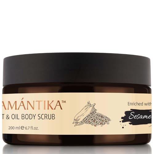 SEAMANTIKA - Scrub Viso Minerale con Polvere di Noccioli di Albicocca - Esfoliazione Delicata e Luminosità Istantanea - Adatto a Tutti i Tipi di Pelle - Senza Parabeni, Siliconi, Oli Minerali - 100 ml