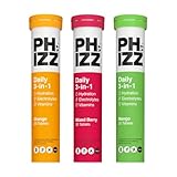 Amazon Phizz Electrolytes, Multivitamin & Hydration Tablets - 60 Effervescent Rehydration Electrolyte Tablets - 18 Vitamins & Minerals, Vitamin C, Vegan & Low Calorie #ad
