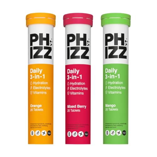 Phizz Electrolyte & Multivitamin Tablets - 60 Pack
