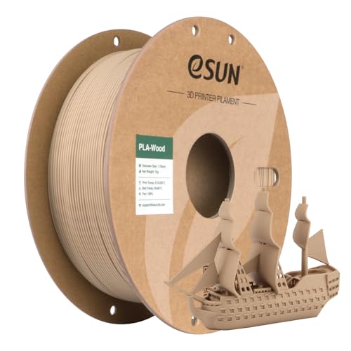 Filament eSUN PLA Brązowy Drewniany (BROWN WOOD)