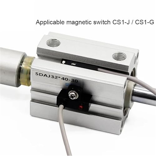 Vérin pneumatique double effet compact SDAJ63 filetage interne