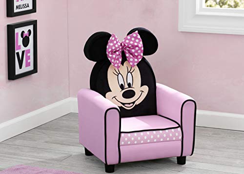 Delta Children Figural Upholstered Kids Chair, Disney Minnie Mouse #TOP1