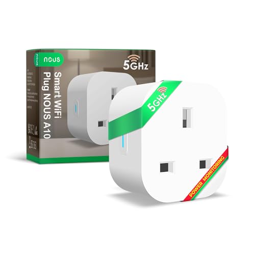Prise WiFi intelligente NOUS A10 compatible Alexa et Google Home avec minuterie