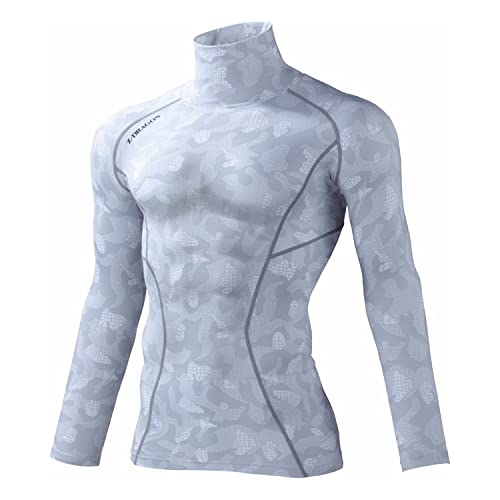 自重堂(Z-DRAGON) 78114 タートルネックロングスリーブ M ホワイトアリゲーター(152) コンプレッション インナー