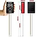 SONKIR Soil pH Meter, MS-X1 Upgraded 3-in-1 Soil Moisture/Light/pH Tester Gardening Tool Kits for Plant Care, Great for Garden, Lawn, Farm (Black)