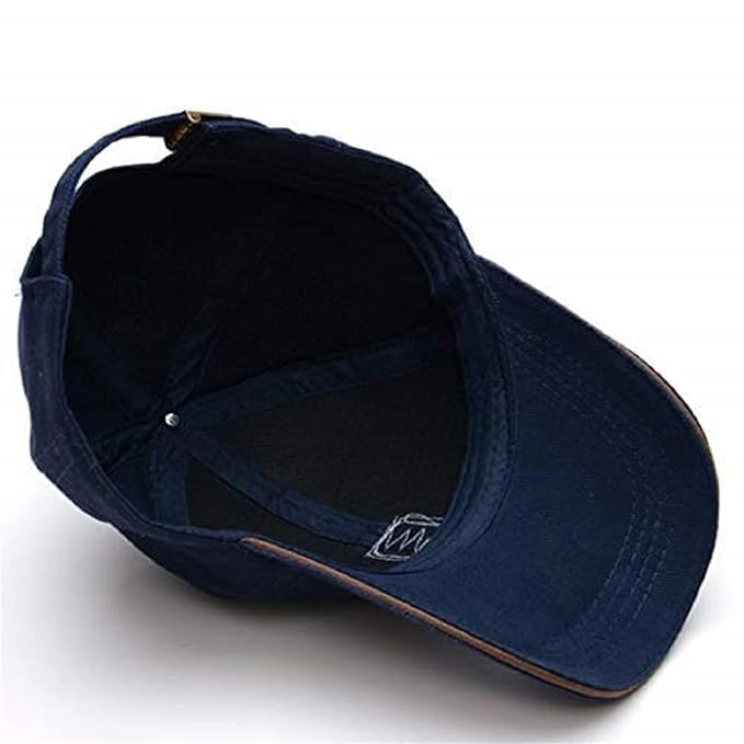 Image of rytoria Combo 3 Pcs Cap for Men and Women Unisex Cotton Caps Adjustable Strap Free Size Summer Sports Cricket Gym Dance