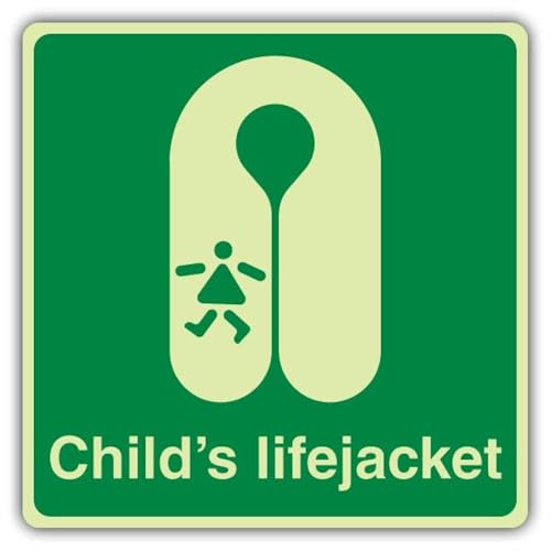 Panneau lumineux enfant gilet de sauvetage pour éviter la panique dans le noir