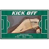 Kick off Eau de Parfum goldfarbender Fussballschuh Fussball Geschenkkarton 100 ml