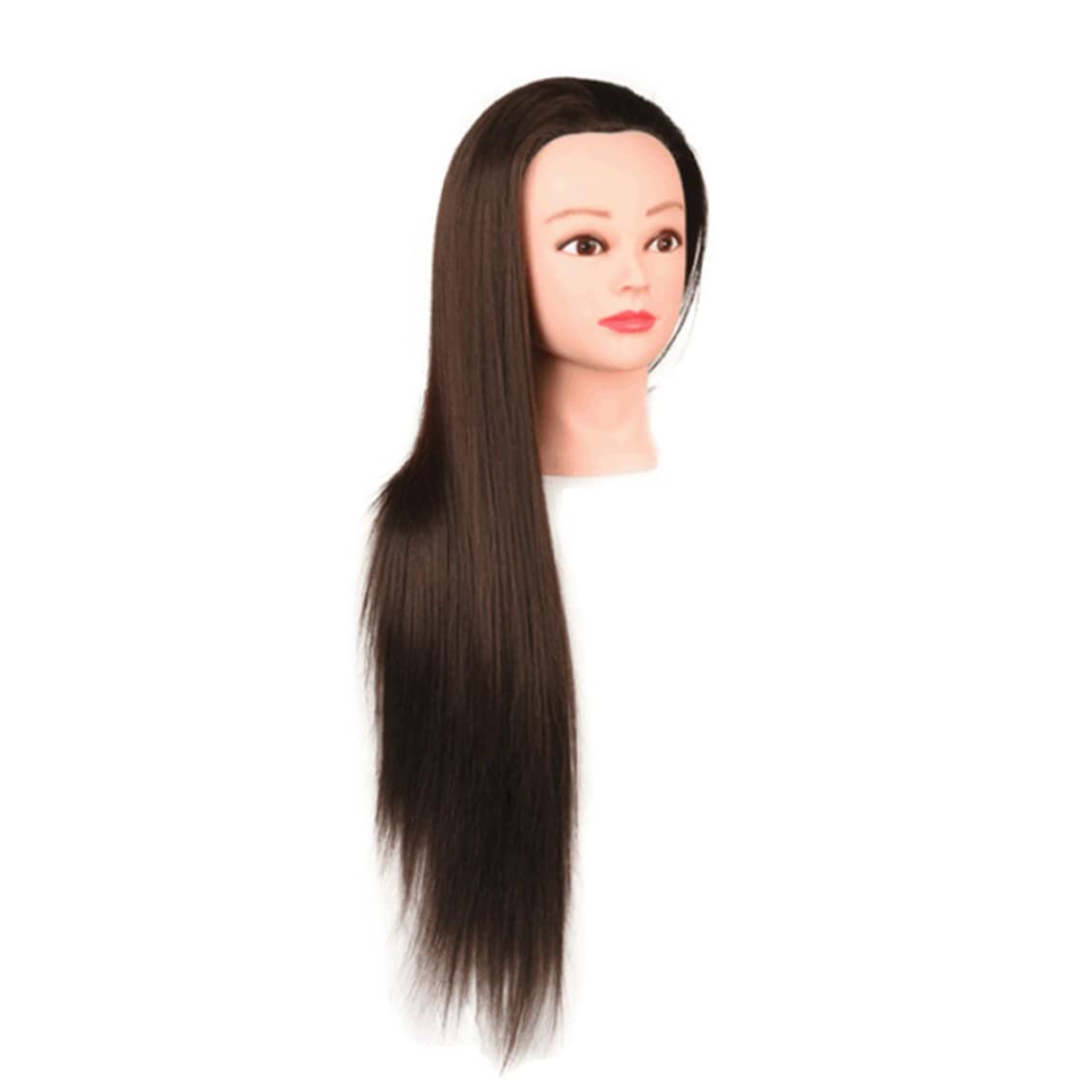 Schaufensterpuppenkopf mit Haaren, 24,8 -Zoll -Friseur Training Kosmetologische Puppe