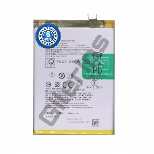 Image of Original BLP989 Battery for OnePlus Nord CE 3 Lite CPH2465, CPH2467 Battery with 6 Month Warranty****(SEP00789)