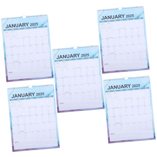 Calendrier mural suspendu VILLCASE en papier pour structurer vos tâches quotidiennes facilement