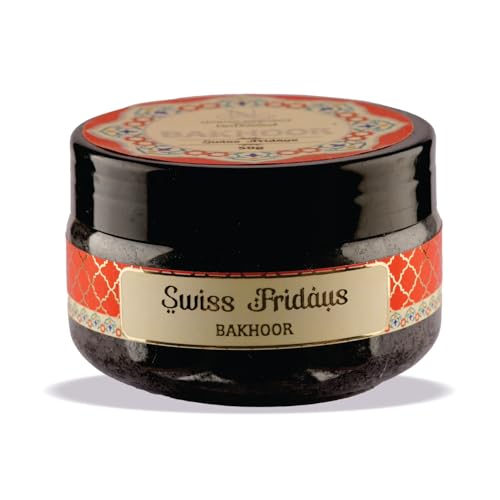 Image of Devdarshan Swiss Fridaus Bakhoor (50g) Pack of 1| Premium Long-Lasting Oriental Aroma | Natural Resin for Home Fragrance, Meditation & Relaxation | Luxurious Scented Bakhoor