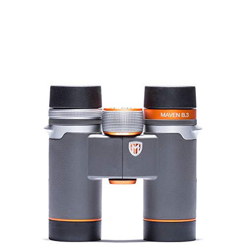Maven B3 30Mm Ed Compact Binocular (10X30, Gray/Orange) #TOP1