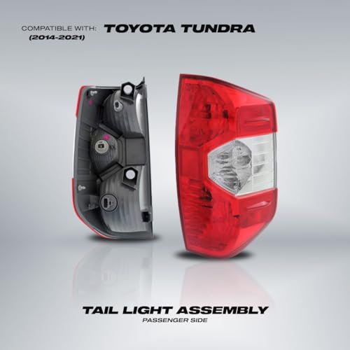 For Toyota Tundra 2014-2021 Tail Light Assembly Passenger Side DOT Certified TO2801193N