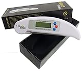 ThermoSpike Stainless Steel Folding Probe Digital Kitchen Chef Thermometer with LED Readout