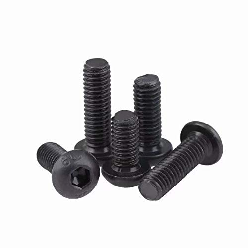 50pcs M2.5 x 14mm (0.45mm pitch) 12.9 Grade Alloy Steel