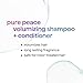Method Volumizing Conditioner, Pure Peace with Rose, Peony, and Pink Sea Salt Scent Notes, Paraben and Sulfate Free, 13.5 oz (Pack of 1)