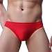 WINDAY Men Briefs Breathable Ice Silk Triangle Bikinis and Briefs N04 L/US M 4-Pack Mixed Color