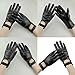 Ywmsfl Full Finger Gloves Punk Aesthetic Embellishments Cosplay PU Construction Nightclub Fashion Full Finger Punk Gloves