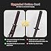 Pack of 3 – Japanese Samurai Sword Set, Blunt-Edged Carbon Steel Blades for Martial Arts Training, Decoration or Gift