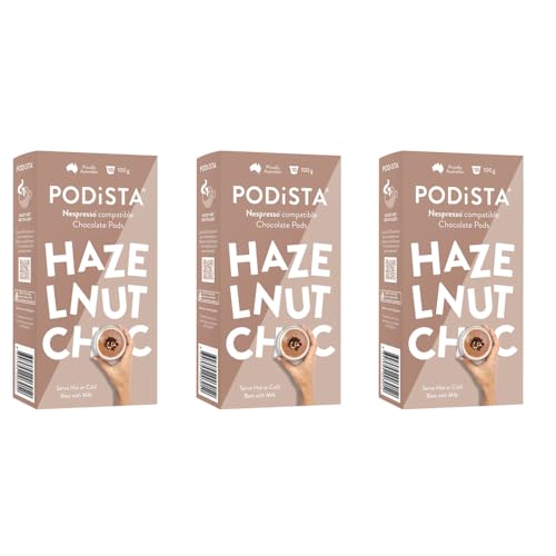 Hot Chocolate Nespresso Compatible Capsules Hot Cocoa Pods - Hazelnut Infusion - 10 Pod Package Hot Chocolate Nespresso Compatible Capsules Hot Cocoa Pods - Hazelnut Infusion - 10 Pod Package