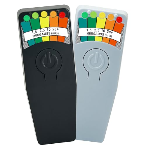 2 Pack Equipo de Caza Fantasmas EMF Detector de Campo Magnético