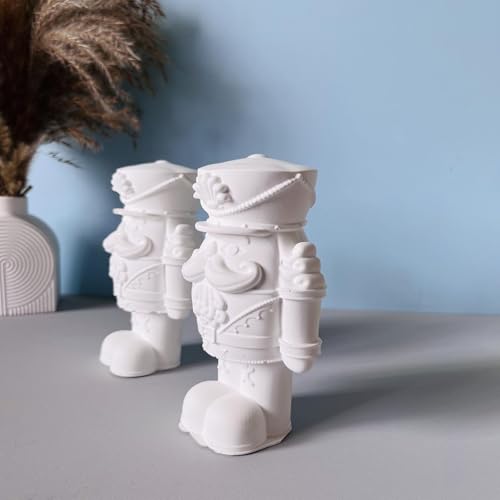 Moldes de silicona de soldado de alta flexibilidad para desmolde fácil de yeso 4