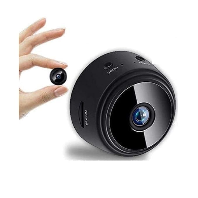 Mini Wireless WiFi Spy Camera Hidden for Home High HD Focus Spy Magnet Mini Live Stream Night Vision IP Wireless 1080P Audio Video Hidden Indoor...
