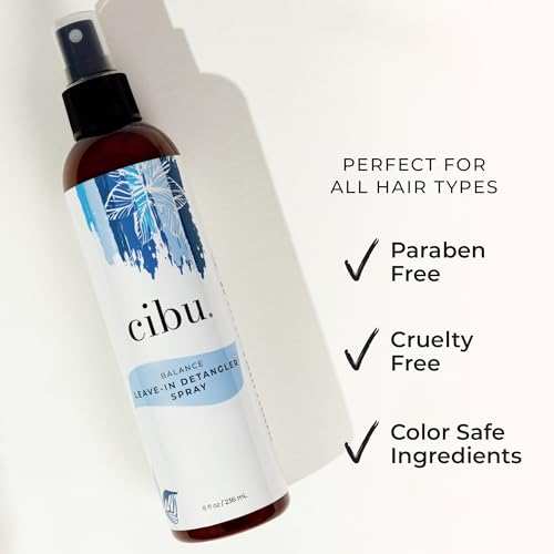 CIBU Balance Leave-In Spray Hidratante Desenredante 8 oz miniatura 3