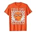 Field Day 2026 Orange Team Smile Face Sunglasses Teacher Kid T-Shirt