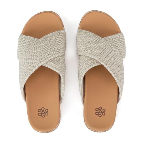 Image of The Sak Penelope Slide Sandals - Women's Flat Slides, Soft Cushion Sole
