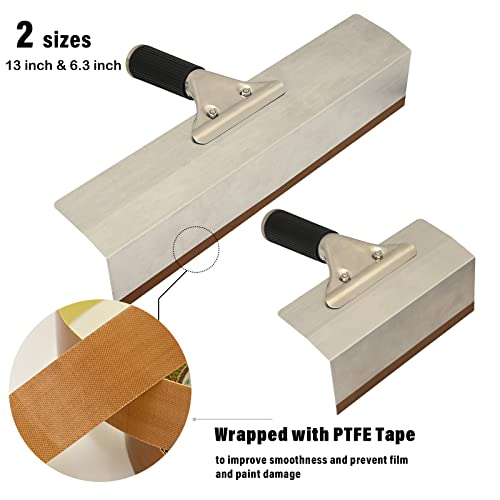 Ehdis Window Tinting Tool Speed Loader Window Tinting Film Install Tool Car Window Protection Install Kit Top And Bottom Loading Of Film Speed Loader Handled Squeegee #TOP4
