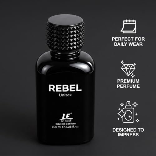 Image of La French Rebel Unisex Perfume for Men & Women 100ml | Premium Eau De Parfum (EDP) | Long Lasting Fragrance Spray | Fruity, Sweet, Woody, Fresh & Amber Notes