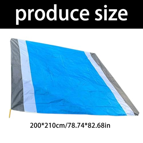 Estera de camping impermeable y plegable de poliéster para suelo húmedo 4